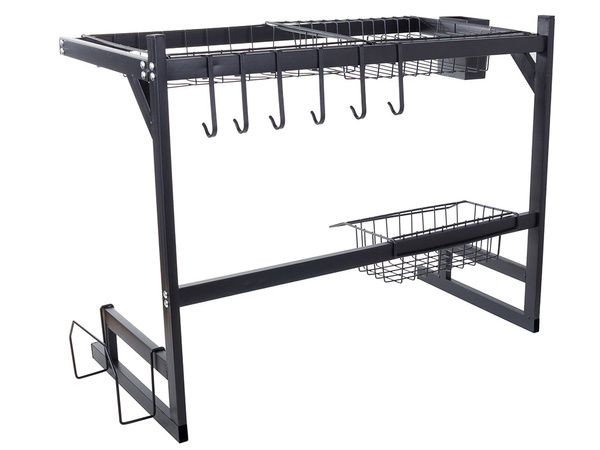 Indų plautuvė virš kriauklės stalo įrankių palėpė