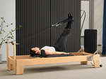 PILATES EXERCISE BED REFORMER FITNESS TRAINING DEVICE