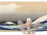 Tastatură mare mouse pad pentru birou 90x40 val mare