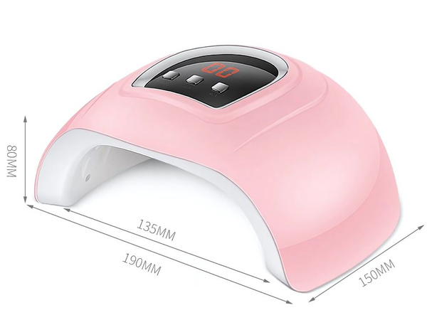 Nail art lamp 18 led uv 54w usb hübriidid geelid tugev nail art hübriidid
