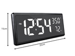 Ceas de alarmă electronic digital led în picioare pandantiv temperatură umiditate
