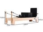 PILATES EXERCISE BED REFORMER FITNESS TRAINING DEVICE