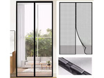 Magnetic mosquito net for balcony doors strong mesh 100x210