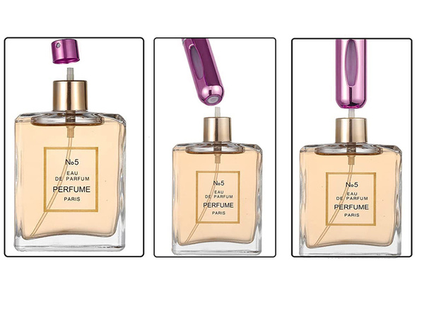 Vaporisateur de voyage avec parfum flacon 5ml distributeur de parfum