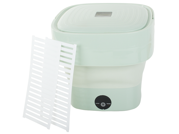 Hordozható mini utazás összecsukható mosógép otthon