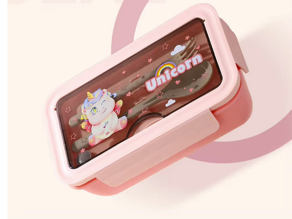 Lunchbox cutie pentru micul dejun container pentru micul dejun pentru școală compartimente tăietori