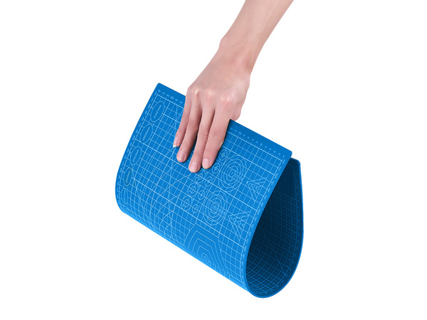 Paštaisnojošs griešanas paklājs a3 modelēšanai abpusēji