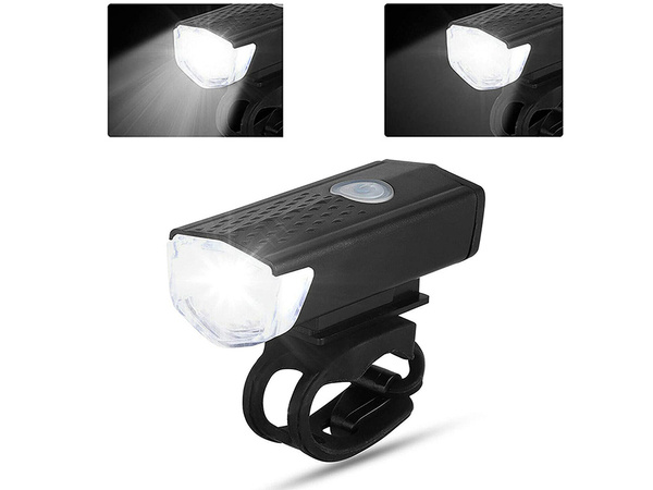 Led sada zadní přední usb bike light