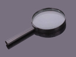 Classic reading glass 100mm