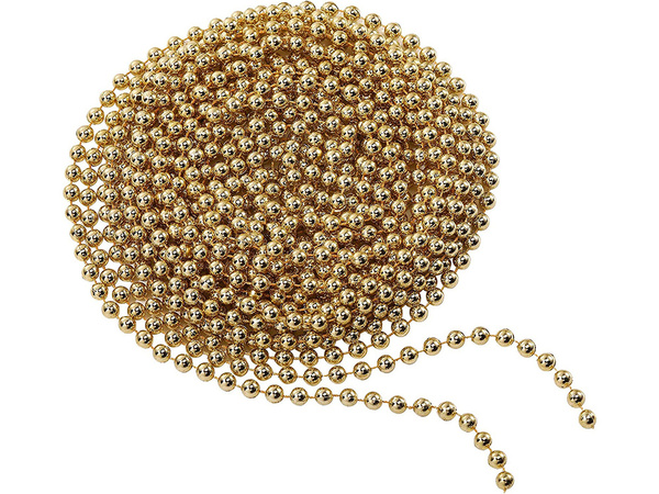Arbre de noël chaîne perles guirlande reed