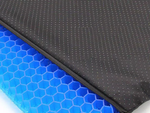 Orthopedic gel cushion for car seats