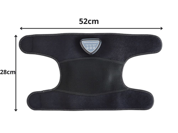 Elektrinis kelių nugaros masažas, šildantis kūno masažuoklis