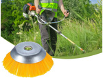 Řezací štětec pro čištění dlážděných kamenů nylonový štětec 200mm