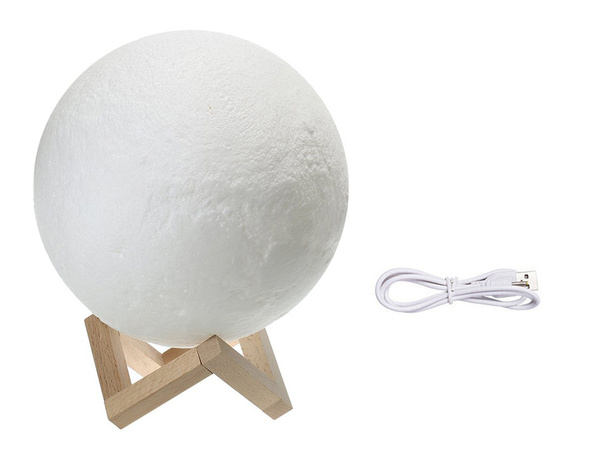 Lighting 3d moon light 8cm éjszakai fény