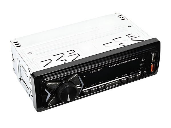 Autoraadio bluetooth usb aux sd 1-din kõlaritelefon kaugjuhtimispult