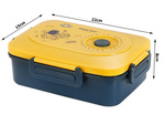 Lunchbox breakfast container lunch with compartments cutlery
