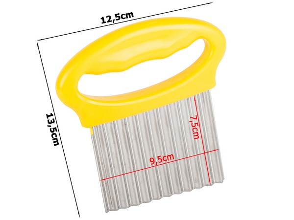 Valovit nož za rezanje zelenjave