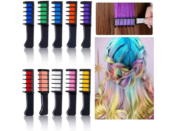 Pralni svinčnik za barvanje las 10 kosov