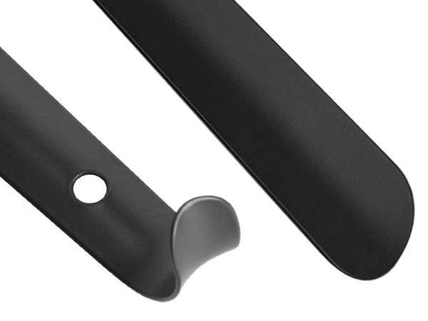 Zapato cuchara metal grande gancho largo