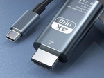 USB-C HDMI KABELSKI ADAPTER HUB USB TIP C NA HDMI 4K 180 cm