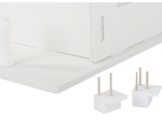 Organizador estante colgante mueble de baño