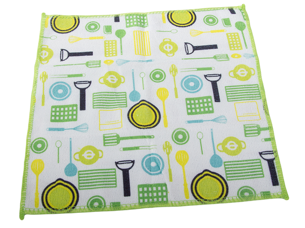 Chiffons en microfibres set de 6 chiffons de nettoyage set de nettoyage