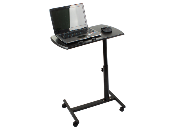 Masă pentru laptop pe roți birou reglabil