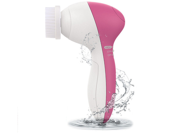 5-in-1 electric massage skin cleaning brush