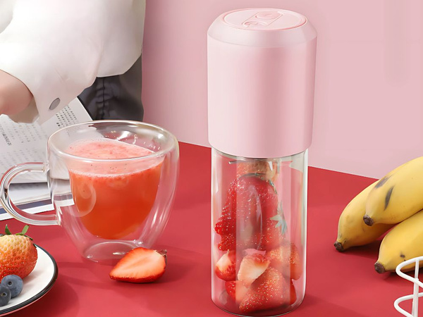 Bezdrátový mixér s USB portem, mini mixér na smoothie, 150 W