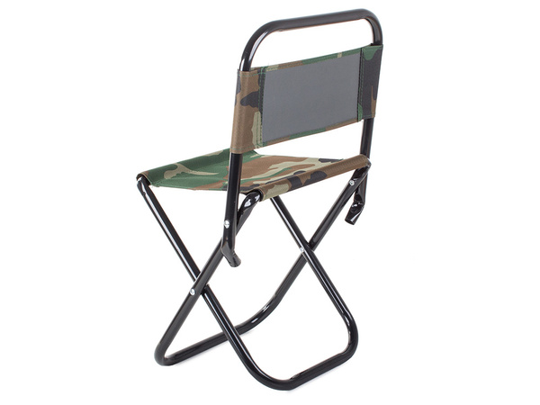 Folding fishing chair tourist backrest