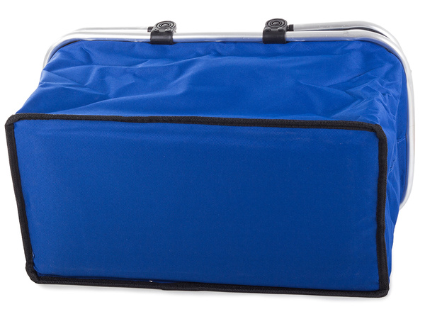 Thermal folding picnic basket insulating shopping basket