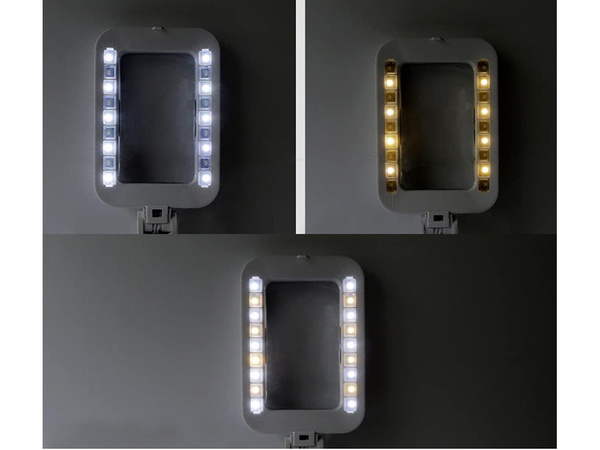 Lupa de escritorio joyero grande 3x 18 led plegable