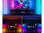 Grīdas stūra rgb rezultātā naktsskapītis lampa guļamistabai 1.5
