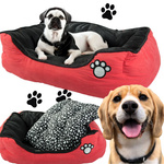Plush bedding dog bed with pull-out cushion soft comfortable