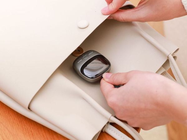 Masażer elektrostymulator szyi karku mały rozgrzewający 9 poziomów mocy