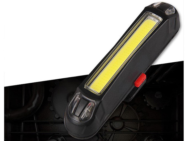 Silné lampičky na bicykle predné led zadné svetlo volume teller batéria 2v1