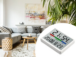 WETTERSTATION THERMOMETER HYGROMETER LCD UHR DATUM FEUCHTIGKEIT TEMPERATUR