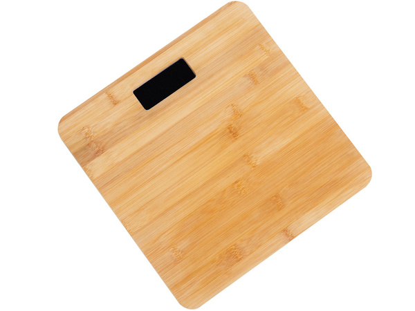 180kg elektronische bambus digitale badgewichts-lcd-temperaturwäge