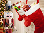 Cascanueces soldado de madera figurita decorativa regalo de navidad