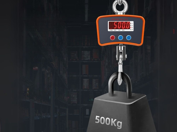 Hákový nakladač žeriavová váha 500kg 0,5t lcd zavesený skladovací prívesok poľnohospodárska váha