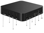 Smart tv box android 4k multimediální přehrávač