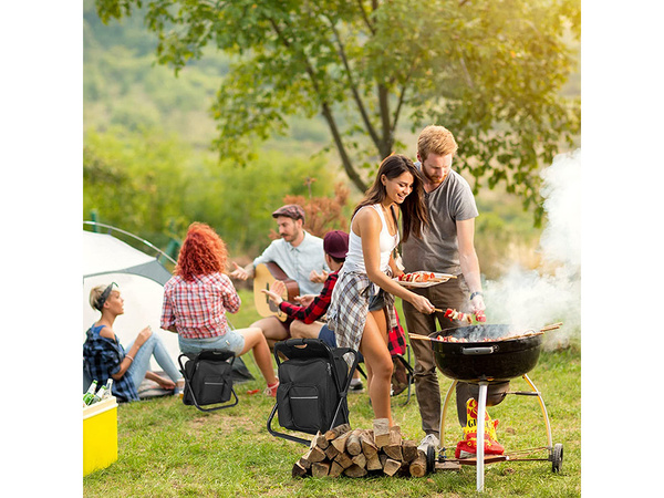 Rybářské křeslo s batohem skládací taška 3v1