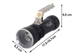 Projecteur de police bailong cree xm-l t6