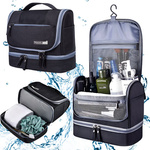 Reisekosmetiktasche ogranizer mit haken gross unisex wasserdicht schwarz
