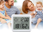 TERMOMEETER HÜGROMEETER KELLA ELEKTROONILINE KALENDER SISEMINE TRAADITA TRAADITA