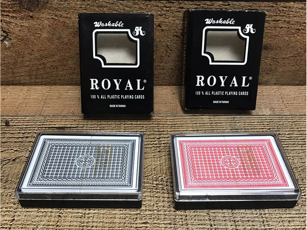 Coated poker cards deck 54 pcs
