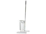 Rotary flat mop two-chamber wringer bucket