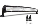 LUMINĂ DE LUCRU REFLECTOR 130 CM 192+42 LED BAR HALOGEN 675W 12V 24V REFLECTOR