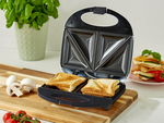 Tostadora 750w sandwich doble negro