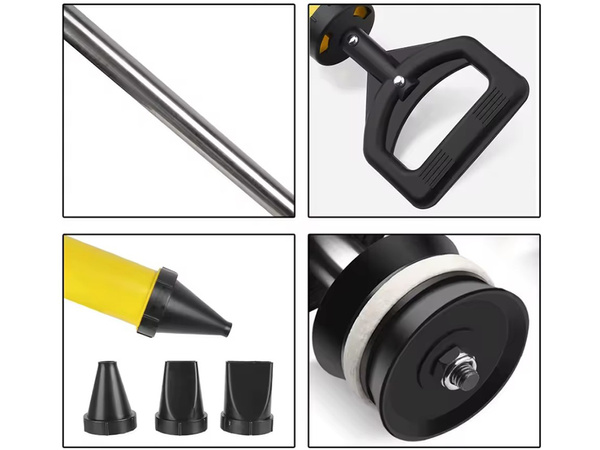 Ehitusplatsi ekstruder pump tsementkrohvi mördi liimimördi jaoks 4 düüsid